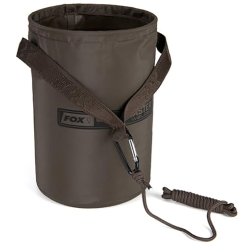Fox Carpmaster Water Bucket 4.5L - Wassereimer, Eimer zum Karpfenangeln, Falteimer zum...