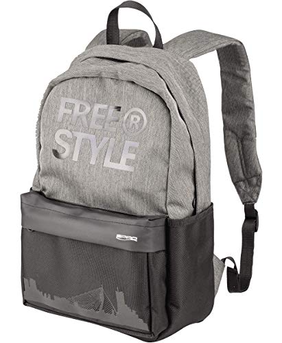 Spro Freestyle Backpack Classic Grey 27x42x13cm - Angelrucksack für Raubfischangler,...
