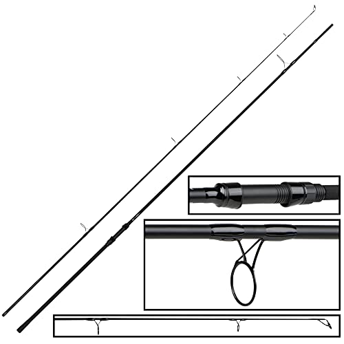 FOX EOS Pro 12ft 3,5lb Karpfenrute zum Grundangeln, Rute zum Boilieangeln, Angelrute für...