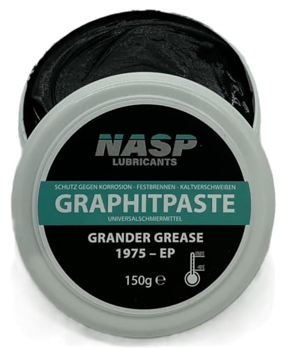 NASP® Graphitpaste Grafit Rostschutz Montagepaste Allzweckpaste Grander Grease 1975 EP -...