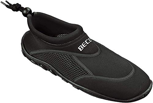 BECO Badeschuhe / Surfschuhe für Damen und Herren schwarz 42