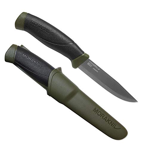 Morakniv,M11827,Companion AA8Messer mitEdelstahlklinge, abrutschfestem Griffin...