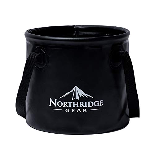 Northridge Gear 15L Faltbarer Eimer Spülschüssel Waschschüssel Faltschüssel Camping |...