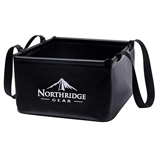 Northridge Gear 15L Faltbarer Eimer Spülschüssel Waschschüssel Faltschüssel Camping |...