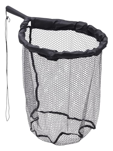 Savage Gear Pro Finezze Rubbermesh Net 40x50x50cm Watkescher - Angelkescher zum Watangeln,...