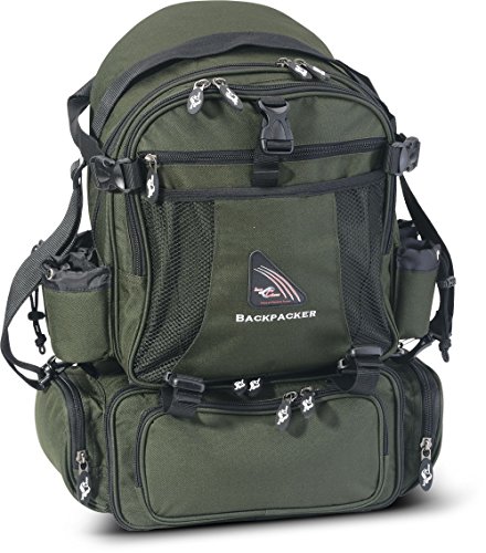 Saenger Iron Claw bequemer und komfortabler Rucksack Backpacker mit Boxen für Kleinteile...